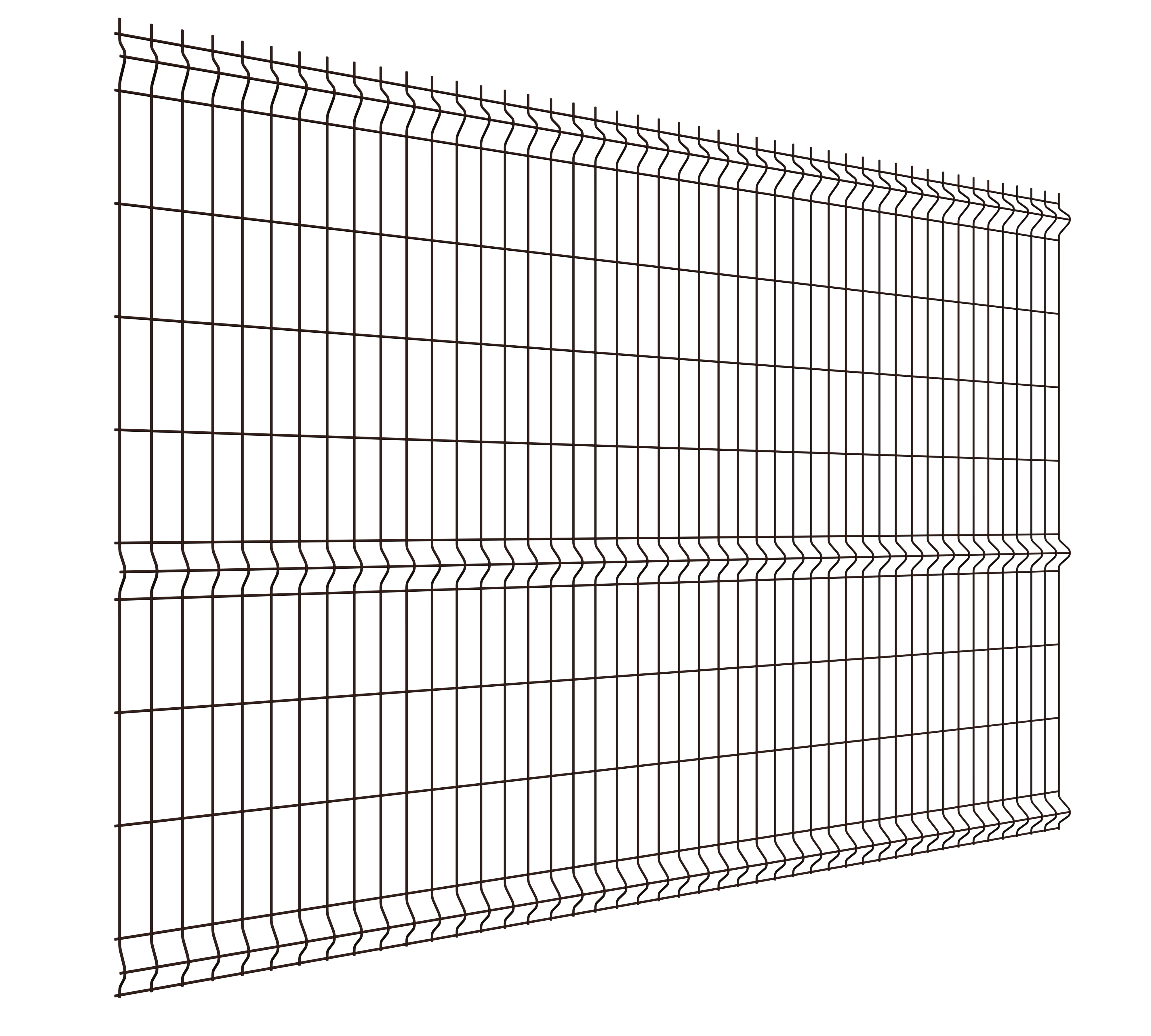 Панель Medium 1,73х2,5 RAL 8017 GL