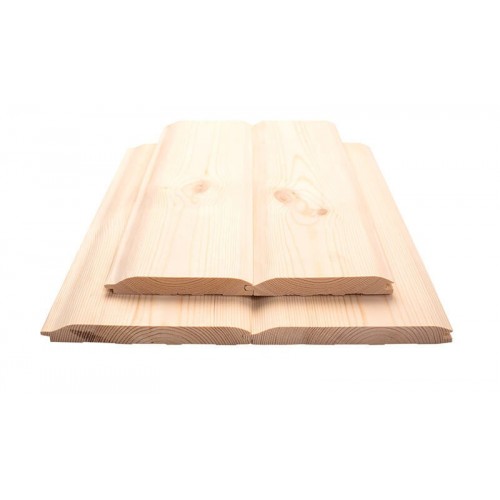 Имитация бруса 15x110x5500 мм, сорт АВ  (8 шт/уп, 4.84 м2/уп)