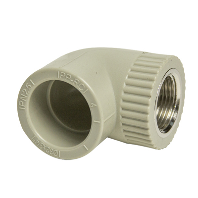 Уголок комб. вн 25х1/2'' VRT® СЕРЫЙ 