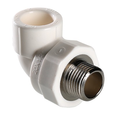 Угол комбинированный Ф25*3/4 ш. VALTEC