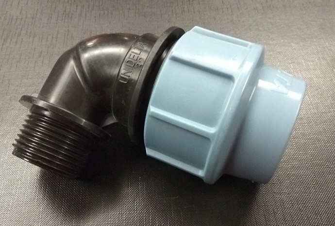 Отвод с наружной резьбой 32x3/4 UNIDELTA