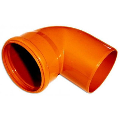 PP Отвод для наружной канализации 110x87,5