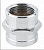 Муфта вн.-вн. 1/2" ХРОМ шестигранная  AV Engineering