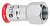 Муфта комб. из оцинкованной стали пресс ВР Ду22-3/4" MVI CF.521.0605
