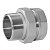 Переходник со сгоном 1/2'' прямой VRT® (конус)никель 