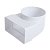 Соединитель 60х120/D100 угол 90 612СК10ФП ПВХ