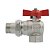 Кран шаровой со сгоном угловой 3/4'' бабочка ITAP IDEAL 298 2980034