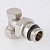 Клапан настроечный VALTEC.угловой 1/2" с доп. уплотнением VT.019.NR.04