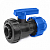 Кран ПНД шаровый  25х3/4"  ц/г PN16 (Россия)
