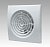 ВЕНТИЛЯТОР AURA 4C dark gray metal с обратным клапаном D 100