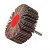 Круг лепестковый для дрели 80х30х6мм   Р60 / Orientcraft