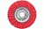 Щетка дисковая для УШМ с нейлоновым ворсом 100 мм 911100 РОСОМАХА 