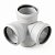 STP Крестовина двухплоскостная 110x110x110/87,5